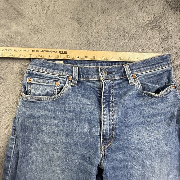 Levi's 511 Premium Stretch Denim Jeans Men's 32x30 Straight Leg Blue - Picture 2 of 9